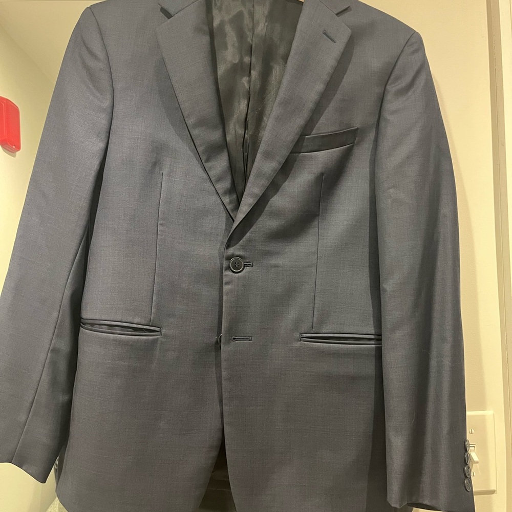 Calvin Klein Charcoal Suit (Jacket & Pants)